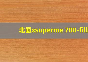 北面xsuperme 700-fill